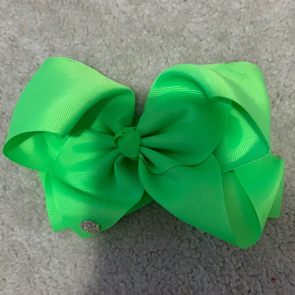 Neon Green JoJo Bow